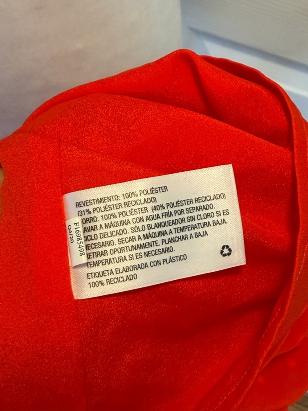 ALEXIS for Target Red Clip Dot Ruffle Tiered Midi Dress Angel Sleeve Wrap Size M - Picture 15 of 15
